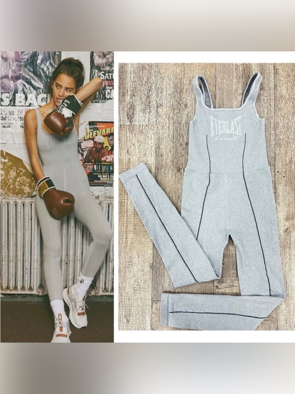Free People X Everlast Onesie